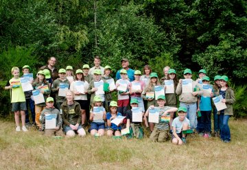 29 neue Junior Ranger im Nationalpark Eifel ausgezeichnet