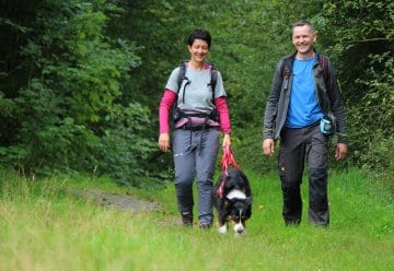 5.000. Buchung des Arrangements Wildnis-Trail: Paar aus der Schweiz durchquert den Nationalpark Eifel