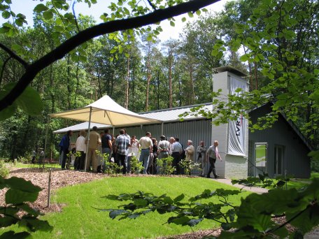 Am Dienstag eröffnet: Der neue Nationalpark-Infopunkt &quot;Waldhaus&quot; im Rheinischen Freilichtmuseum Kommern.