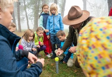 Auch außerhalb der Ausstellung können Sie auf Tuchfühlung mit der Wildnis gehen.