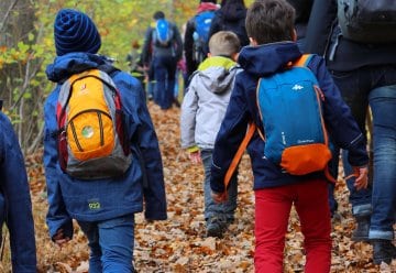 Auch für die Jüngsten sind Natur und Wildnis ein Grundbedürfnis