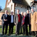Bild 2: Das NRW-Umweltministerium mit Minister Johannes Remmel im Gespräch mit den Bürgermeistern der Nationalpark-Kommunen, dem Förderverein Nationalpark Eifel und der Nationalparkverwaltung.