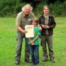 Bild 2: Für Nationalparkleiter Henning Walter ist die Auszeichnung der Junior Ranger eine besondere Freude. Foto: Nationalparkverwaltung