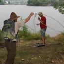 Bild 3: Lehrvideo mit Humor: Manch lustige Szenen galt es in den Kasten zu bringen.