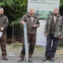 Bild 3: Um kein Beton im Wald verbauen zu müssen, hat die Nationalparkverwaltung auf sogenannte Schraubfundamente zurückgegriffen.