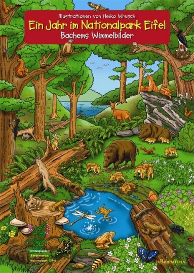 Cover zum neuen Nationalpark-Wimmelbuch.