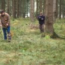 Das Freiwillige Ökologische Jahr im Nationalpark Eifel umfasst vielfältige Aufgaben im Naturschutz, der Umweltbildung und Öffentlichkeitsarbeit. Florian Offermanns (li.) half während seines FÖJ auch bei Untersuchungen zur Waldentwicklung im Schutzgebiet.