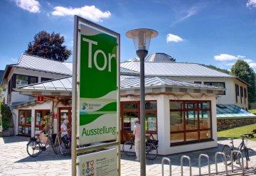 Das Nationalpark-Tor Gemünd ist eine von fünf Einrichtungen dieser Art, die Besucher rund um den Nationalpark mit Informationen versorgen.