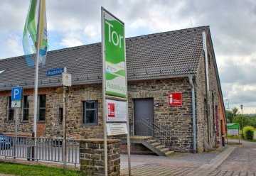 Das Nationalpark-Tor in Monschau-Höfen.