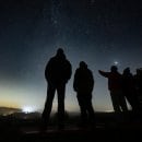 Der SternenBlick nahe des Radioteleskops Effelsberg