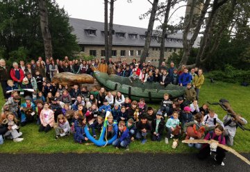 Die „Glasarche“ ist zu Gast im Nationalpark Eifel