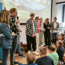 Die Nationalpark-Schulen Eifel hatten sich vorab kreativ eingebracht und präsentierten ihre Arbeiten den anderen Gästen. 