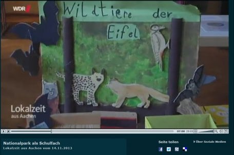 Die Nationalpark-Schulen in der WDR-Lokalzeit Aachen
