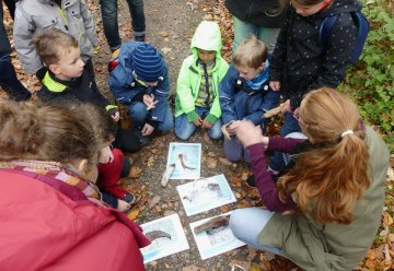 Engagierte Jugendliche im Einsatz für das Schutzgebiet