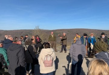 Große Delegation aus dem Kreis Kleve zeigt Interesse am Nationalpark Eifel 
