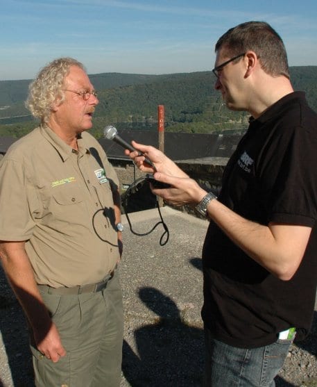 Henning Walter, Leiter der Nationalparkverwaltung Eifel, im Interview. Foto: A. Simantke
