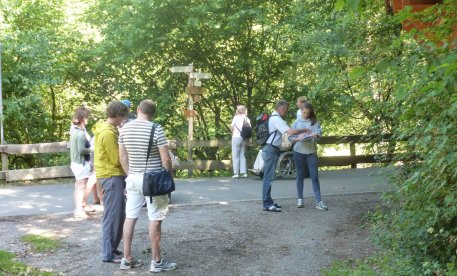 Im Frühjahr 2014 begannen die Erhebungen für das umfassende Sozioökonomische Monitoring Projekt im Nationalpark Eifel. Foto: Dr. S. Türk