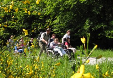 Integrative Tour mit Nationalpark-Rangern.