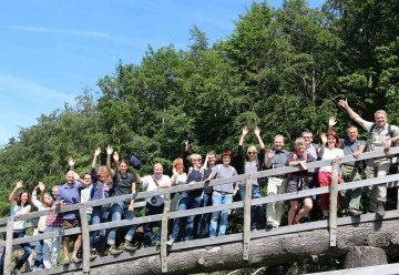 Jahrestreffen der bundesweiten Europarc-AG Kommunikation im Nationalpark Eifel