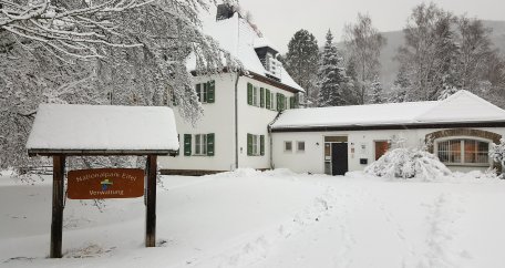 Jede Menge Schnee brachte das Tief "Egon".