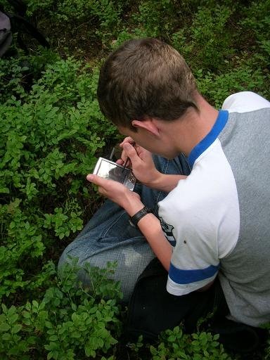 Mit modernster Technik erforschten diese Woche 15 Schülerinnen und Schüler einer Bonner Gesamtschule die Tier- und Pflanzenwelt im Nationalpark Eifel.