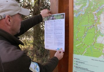 Nationalpark Eifel informiert Besucher über Afrikanische Schweinepest