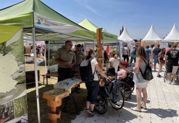 Nationalpark Eifel präsentiert sich auf dem Tag der Begegnung in Köln
