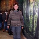 Nationalpark-Waldführerin Maggi Majewski bot heute anlässlich des Jubiläums eine Waldralley durch die Ausstellung für Heimbacher Grundschüler an.