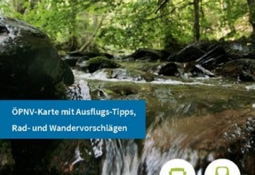 Neue Fahrplankarte für den Nationalpark Eifel