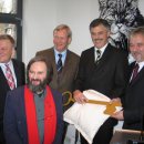 Offizielle Übergabe des Schlüssels im Nationalpark-Tor Heimbach