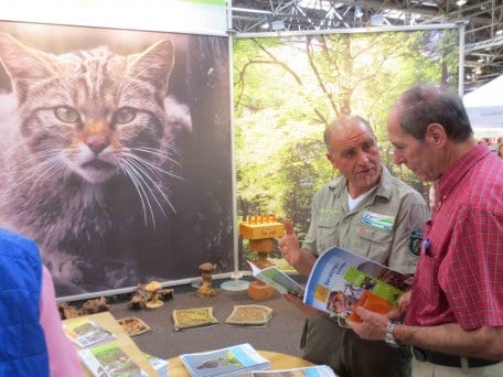 Ranger der Nationalparkverwaltung Eifel infomieren auch dieses Jahr auf der Tour Natur in Düsseldorf.