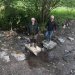 Renaturierung am Sauerbach im Nationalpark Eifel: Trittsteine ersetzen marode Brücke 