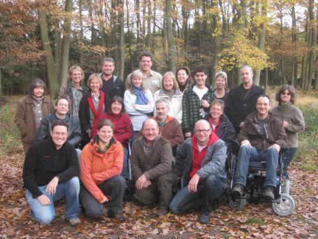 Rund 20 Waldführer und Partner des Nationalpark Eifel nahmen am Samstag an einer Fortbildung zum Thema &quot;barrierefreies Naturerleben&quot; teil.