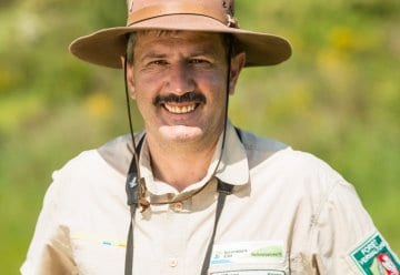 Sie werden liebevoll auch "Wandelnden Info-Säulen" genannt: Die Nationalpark-Ranger