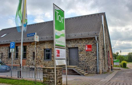 The National Park Gate in Höfen.