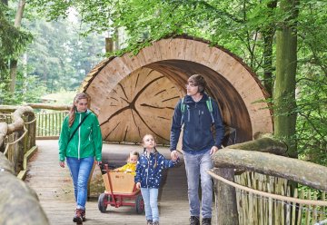 “The Wild Way” nature trail remains totally barrier-free.