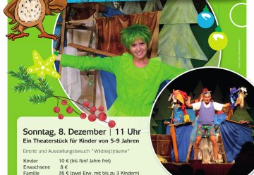 Umwelttheater zu Gast im Nationalpark-Zentrum