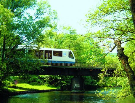 Via de stations in Kall en Heimbach is het Nationaal Park goed verbonden met het spoorwegnet.
