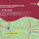 Wegbeschreibung von P2 zum Rastplatz Kermeter