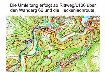 Wegearbeiten zwischen Hammer und Dedenborn am 11. und 12. März: 