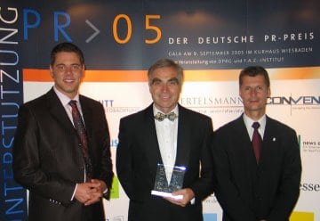 &quot;Eifel barrierefrei&quot; mit PR-Preis 2005 ausgezeichnet